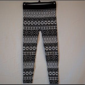 Fleece leggings